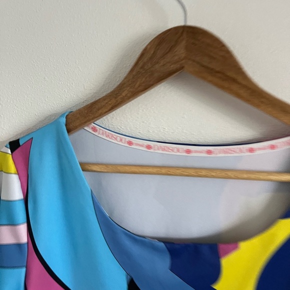 Parisou Pyschadelic Printed Bell Sleeve Blouse, size small - Picture 3 of 5